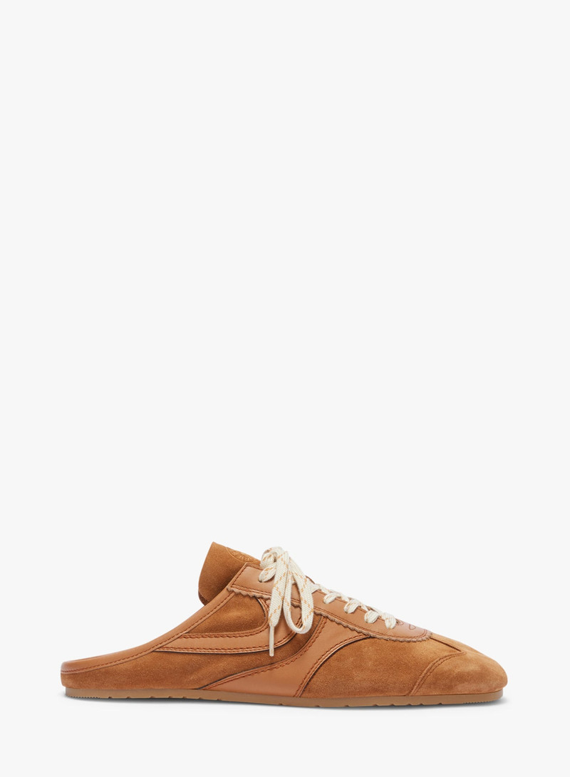Dries Van Noten SUEDE SNEAKER MULES outlook