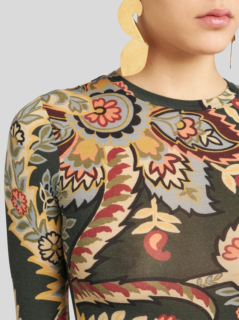 Etro PAISLEY JERSEY TOP outlook