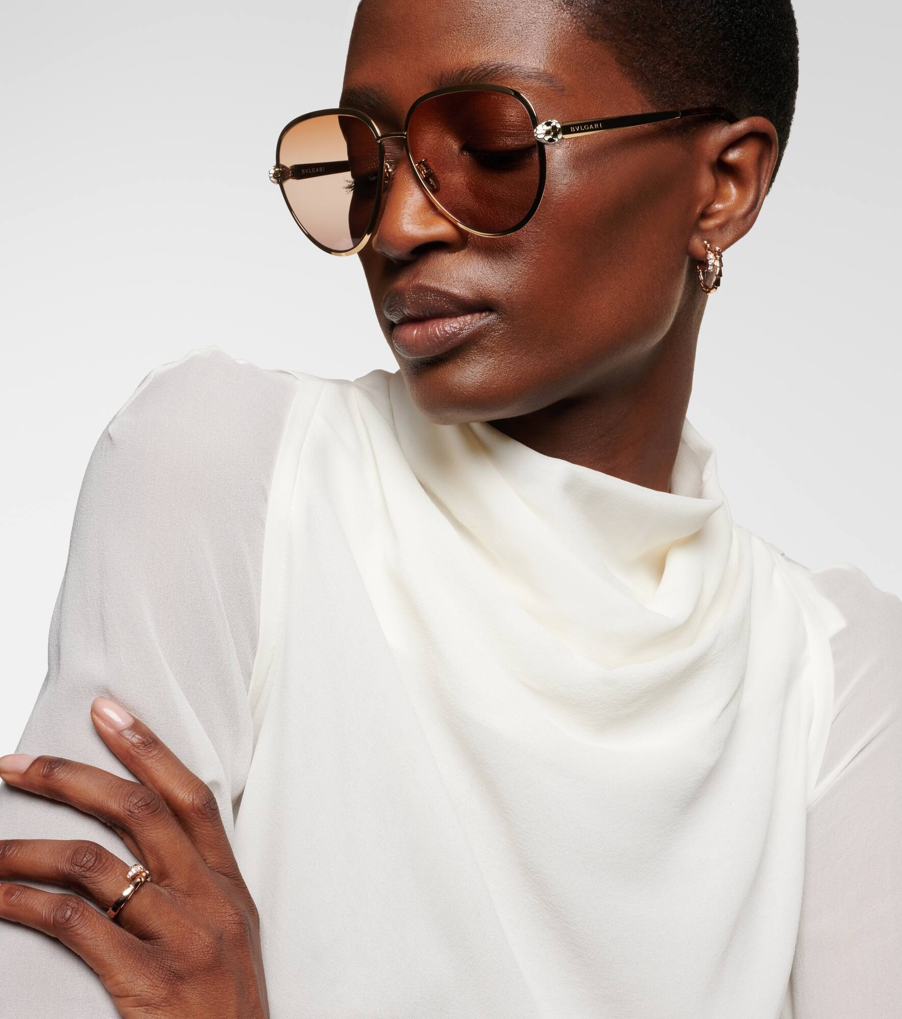 Serpenti Forever aviator sunglasses - 6