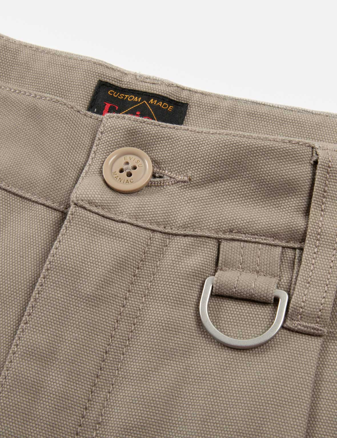KAMON AND LOGO EMBROIDERY WOVEN JOGGER PANTS - 10
