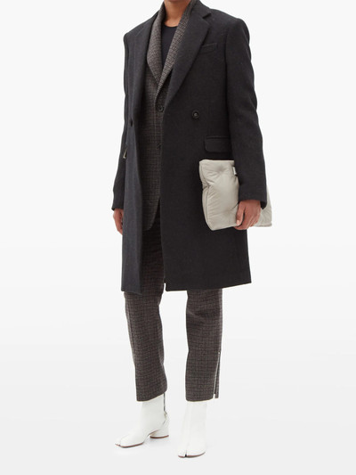 Raf Simons Double-breasted wool coat outlook