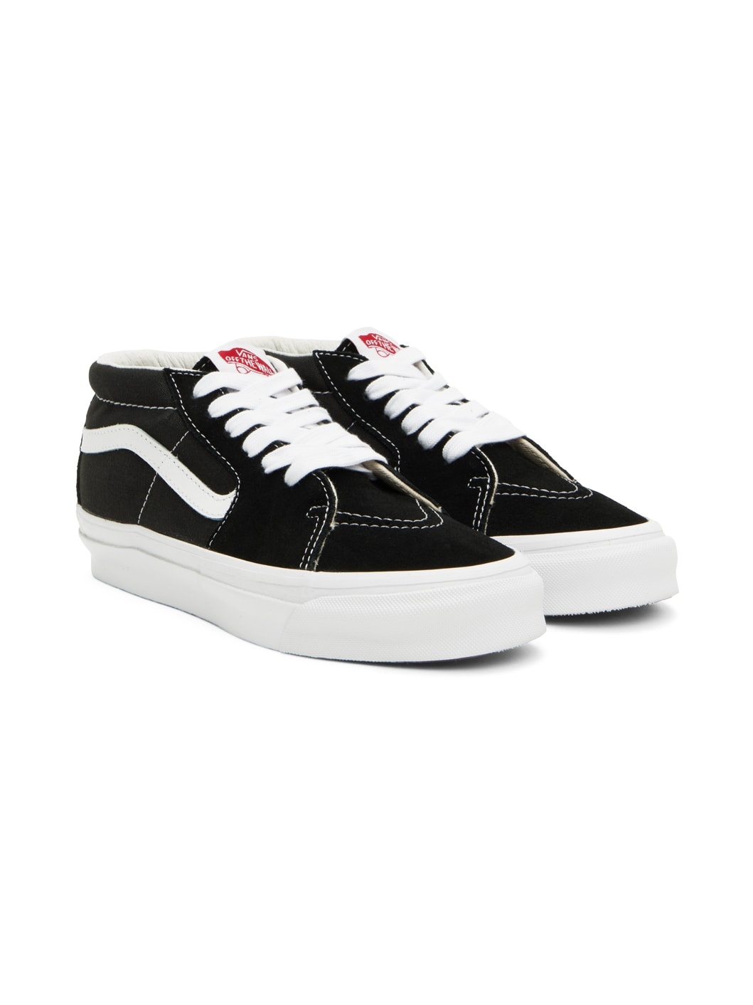 Black OG Sk8 Mid LX Sneakers - 4