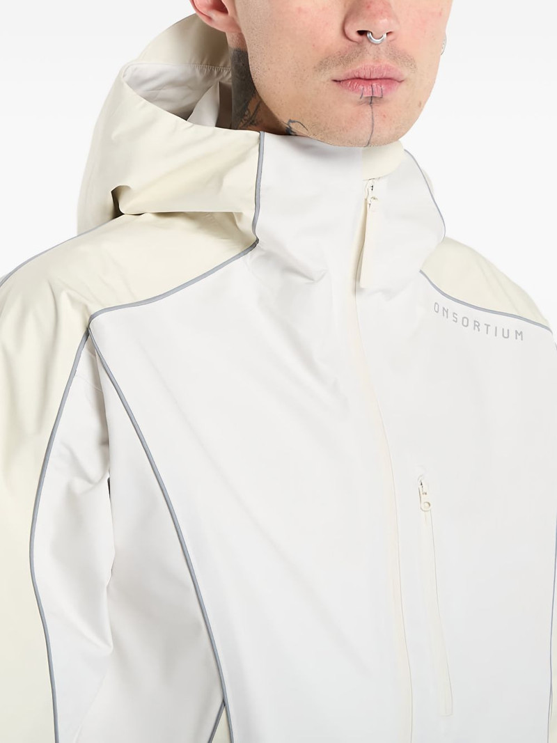 By Consortium paneled hooded jacket 5