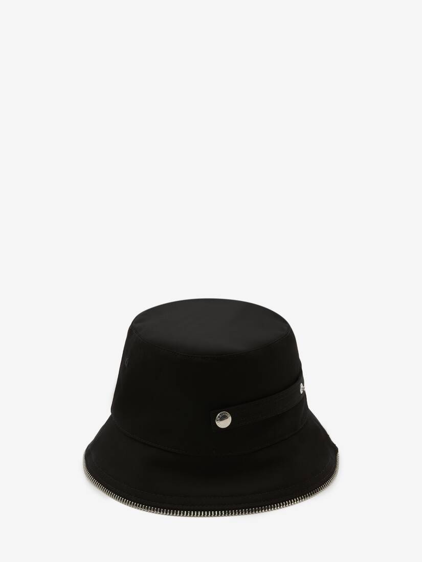 Blake Illustration Bucket Hat in Black/ivory - 3