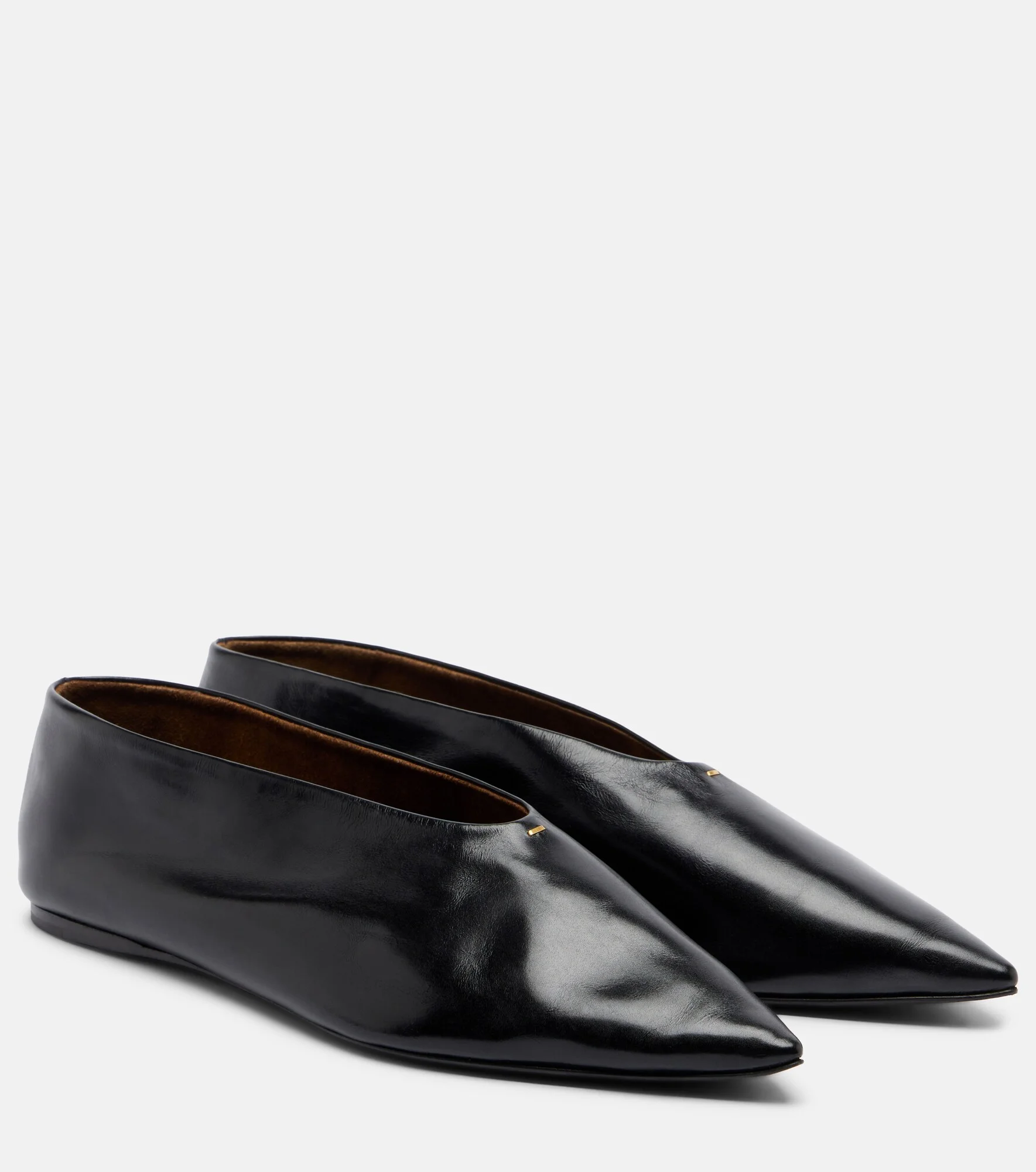 Miriam leather ballet flats - 1