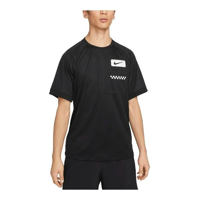 Nike Dri-FIT Fitness Tops 'Black' DX8635-010 - 1