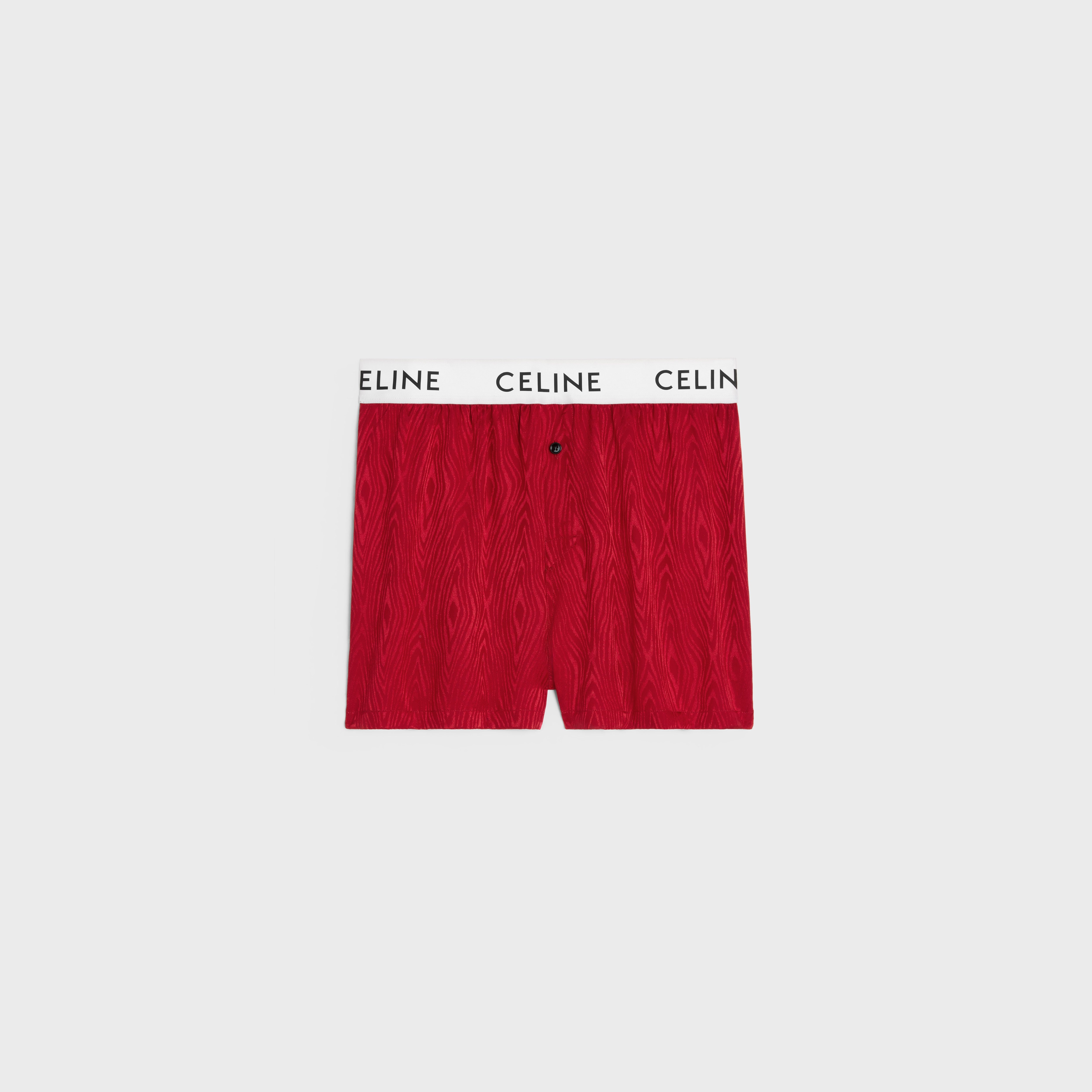 Celine boxers in shimmering silk cady - 1