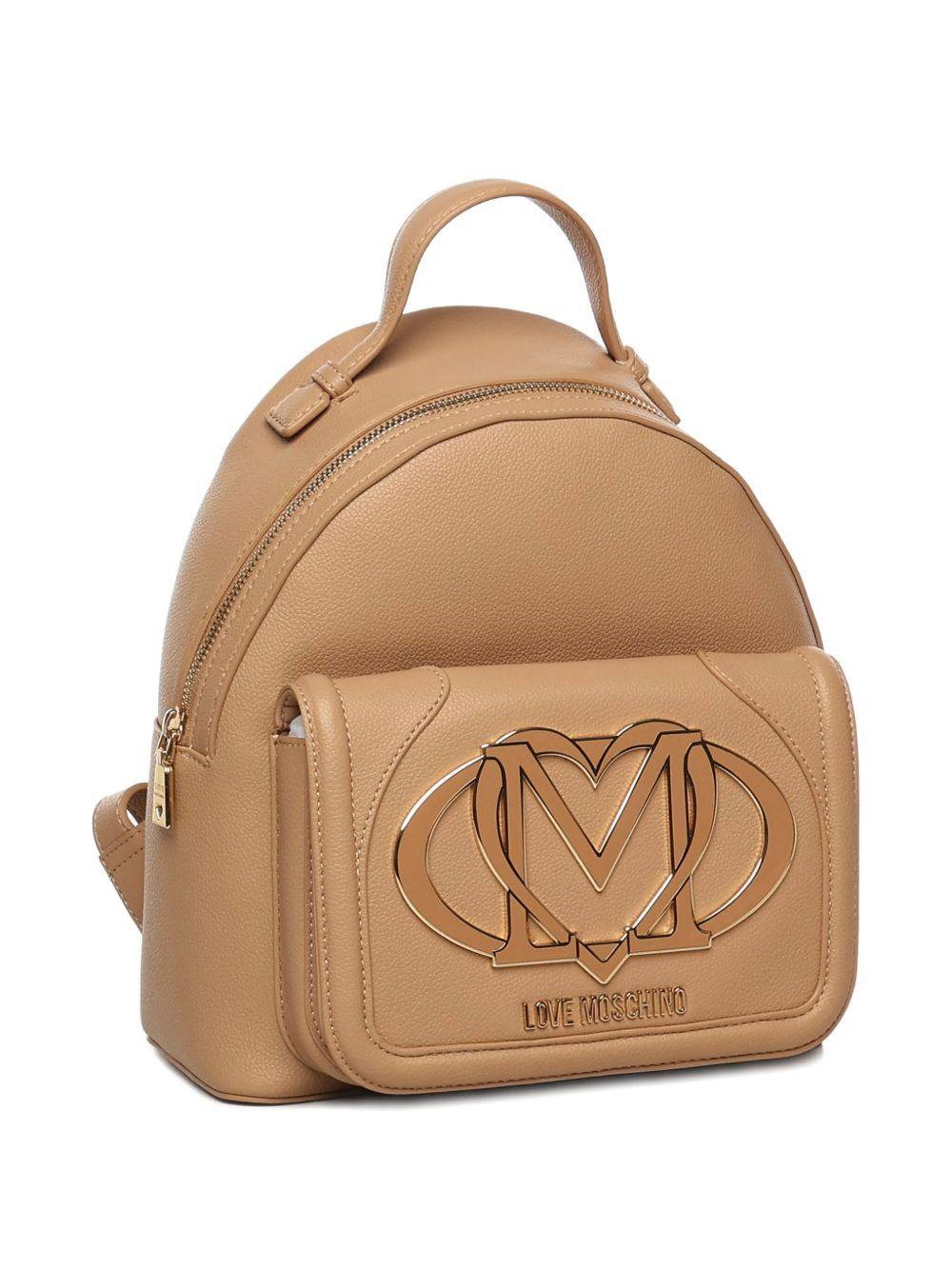 logo-plaque backpack - 3