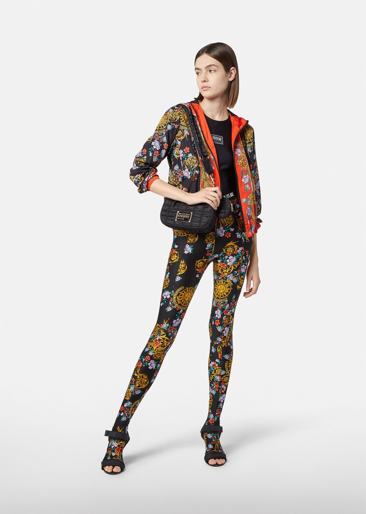 Sun Flower Garland Zip Up Hoodie - 4