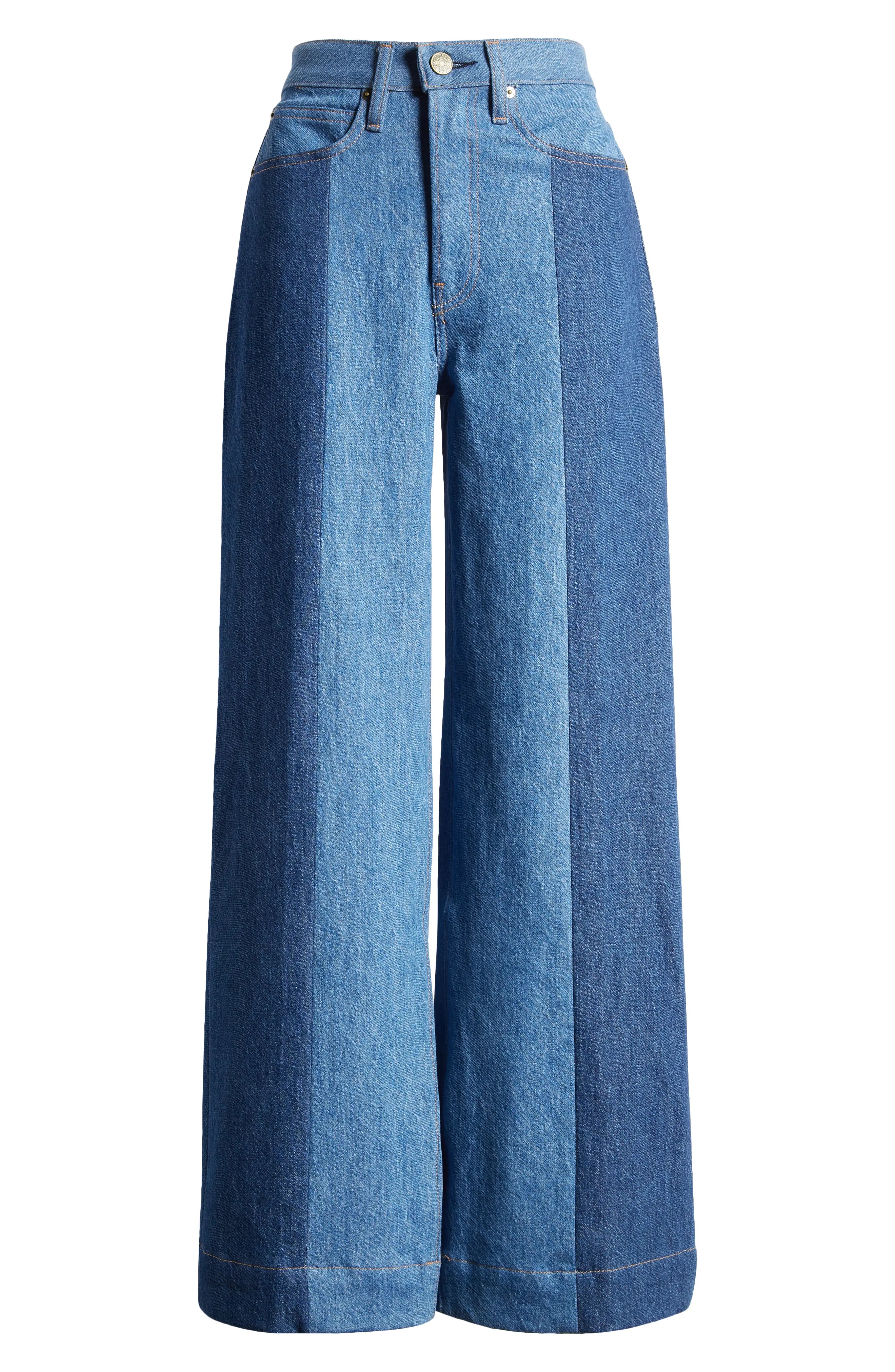 Atelier Pixie Pieced 1978 Wide Leg Jeans - 5