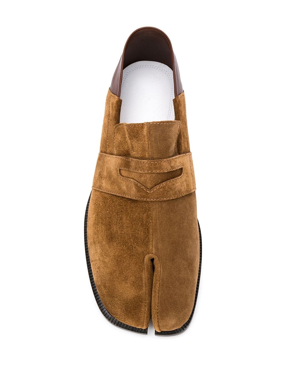 Tabi suede loafers - 4