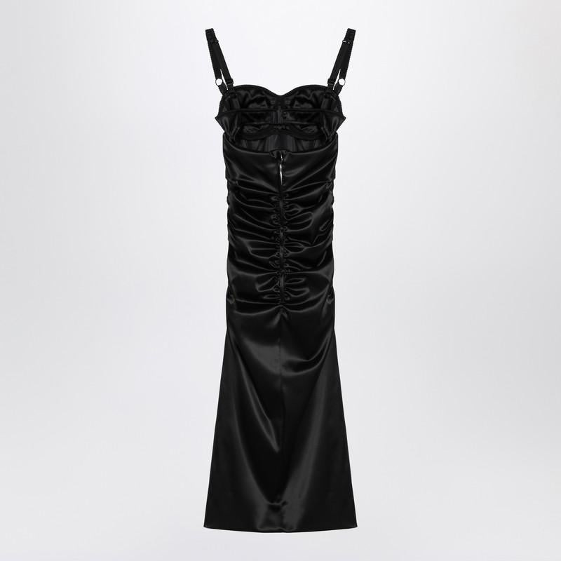 Dolce & Gabbana Dolce & Gabbana Draped Dress With Bra Detail outlook