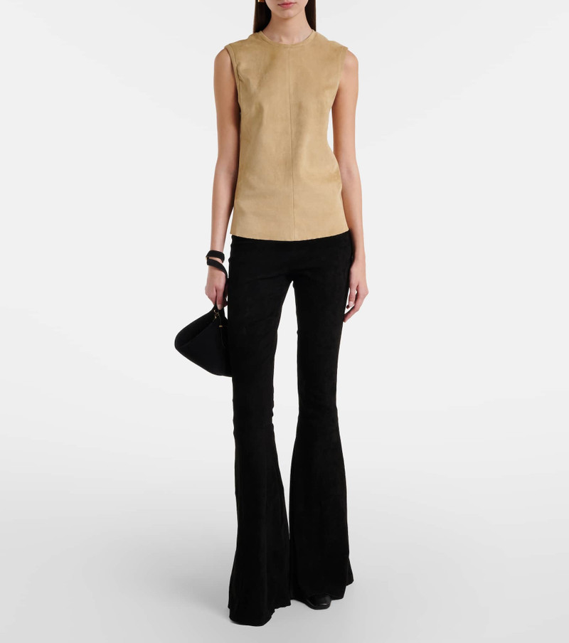 STOULS Muccia suede top outlook