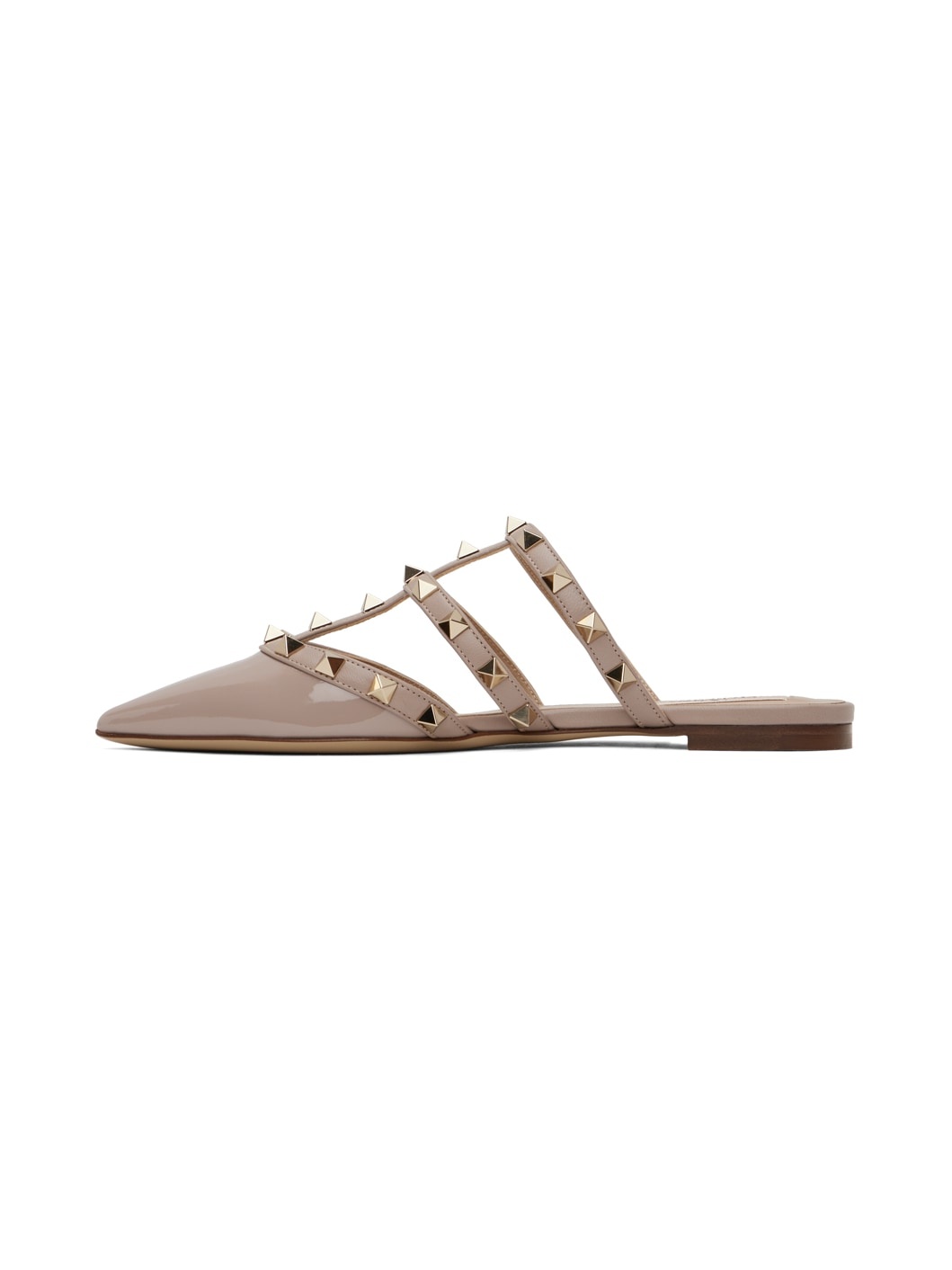 Pink Rockstud Mules - 3