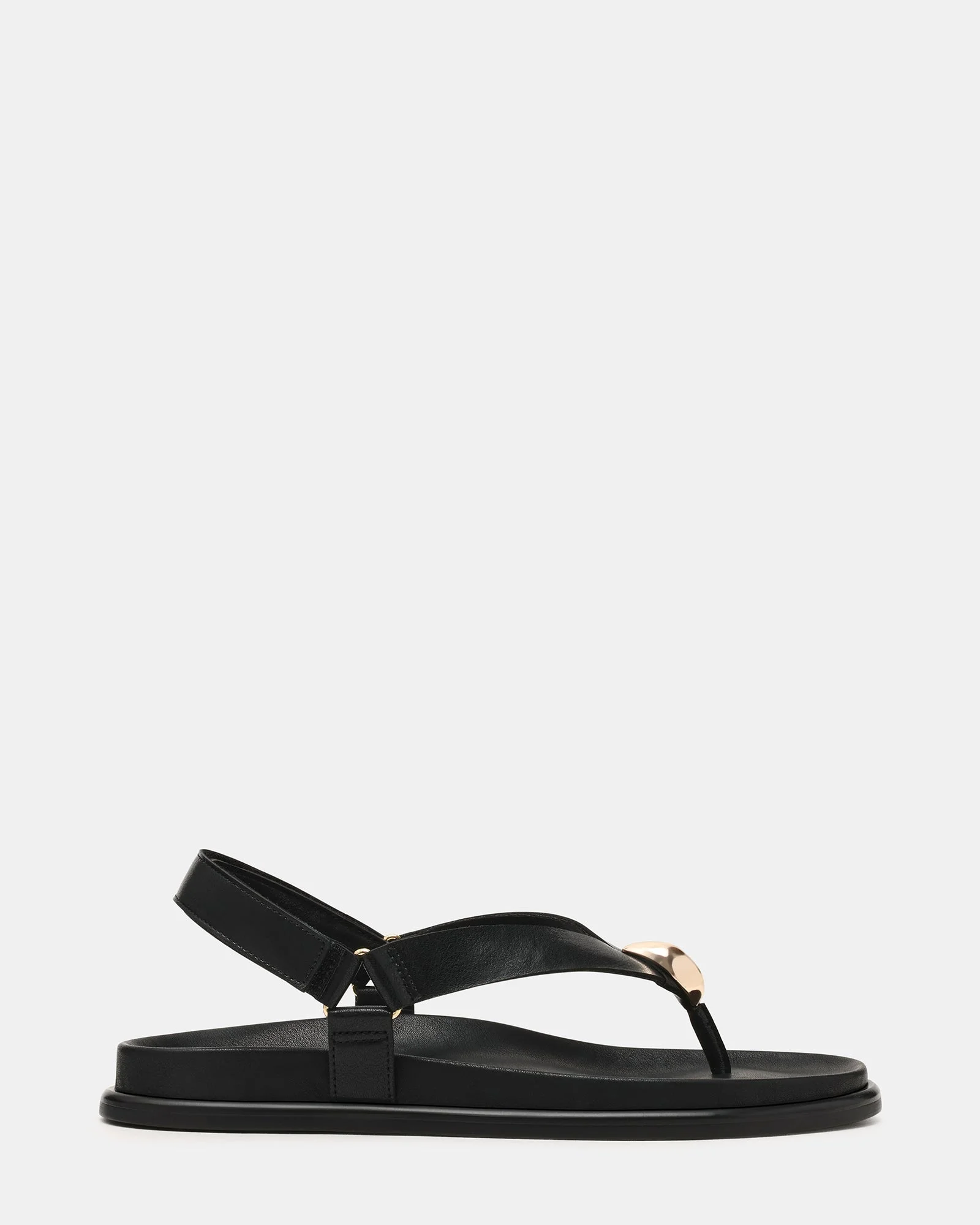 ELVIA BLACK LEATHER - 1