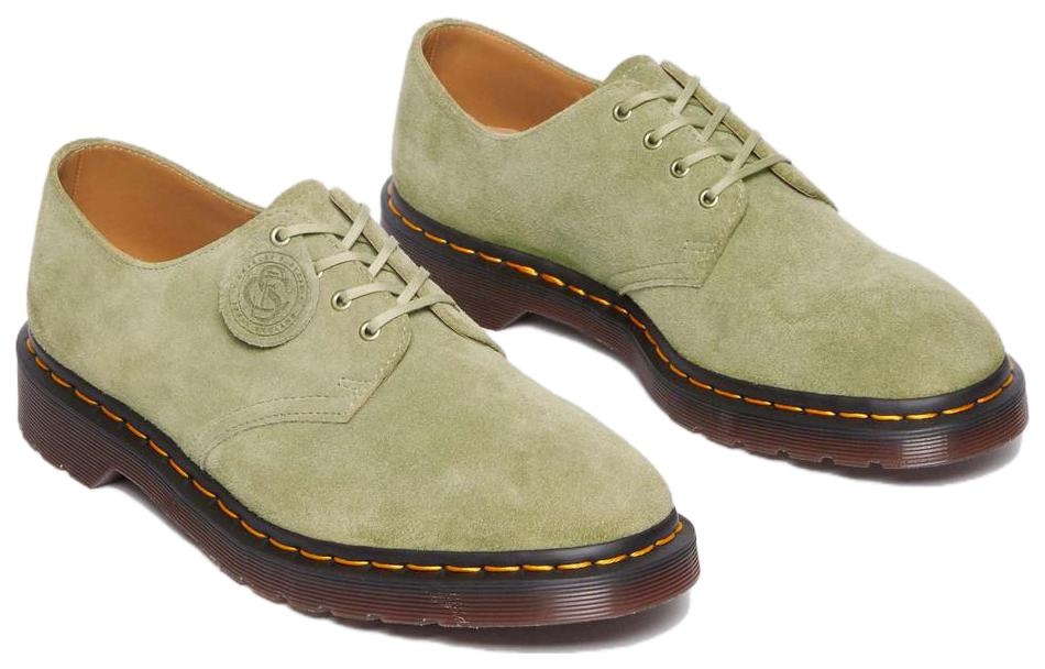 Dr. Martens Smiths Suede Dress Shoes 'Pale Olive' 30564358 - 5