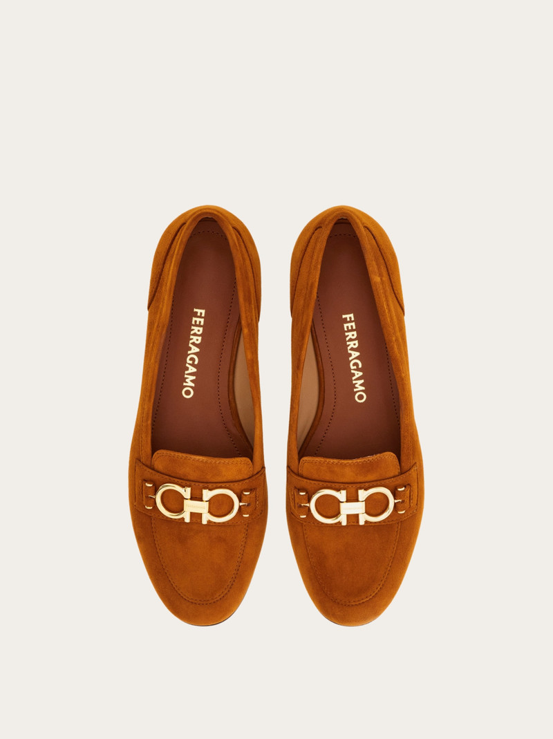 FERRAGAMO Gancini ornament moccasin outlook