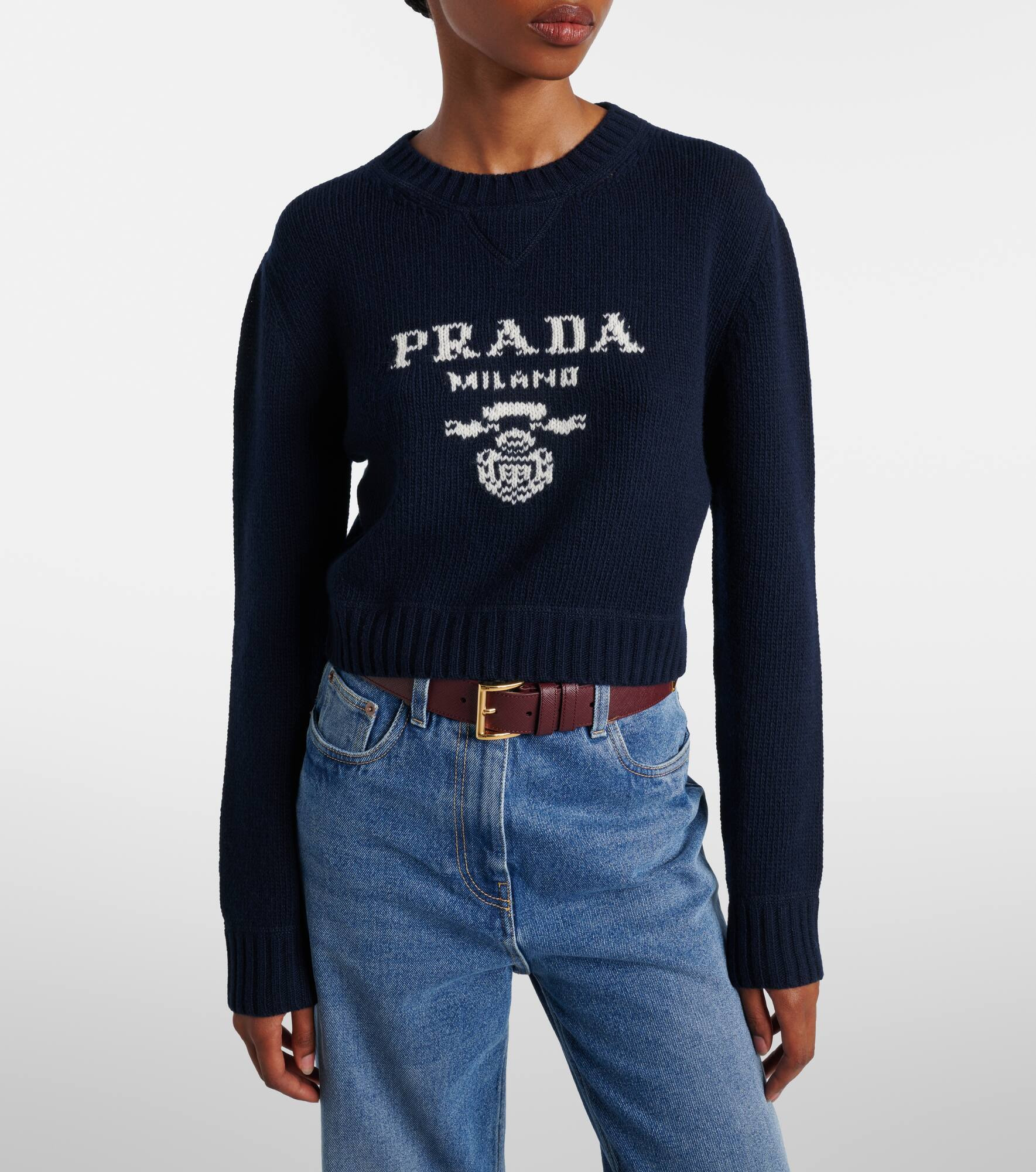 Wool and cashmere sweater - 5