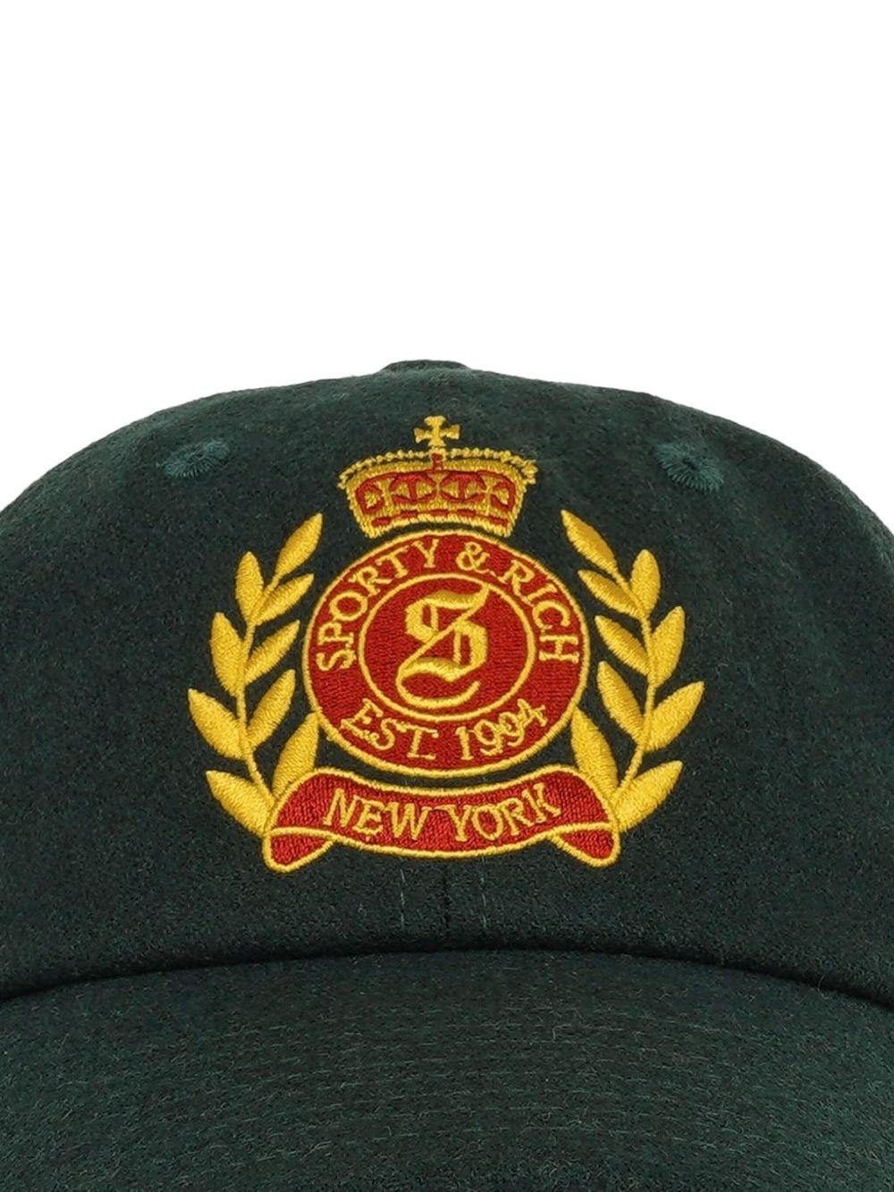 embroidered baseball cap - 2