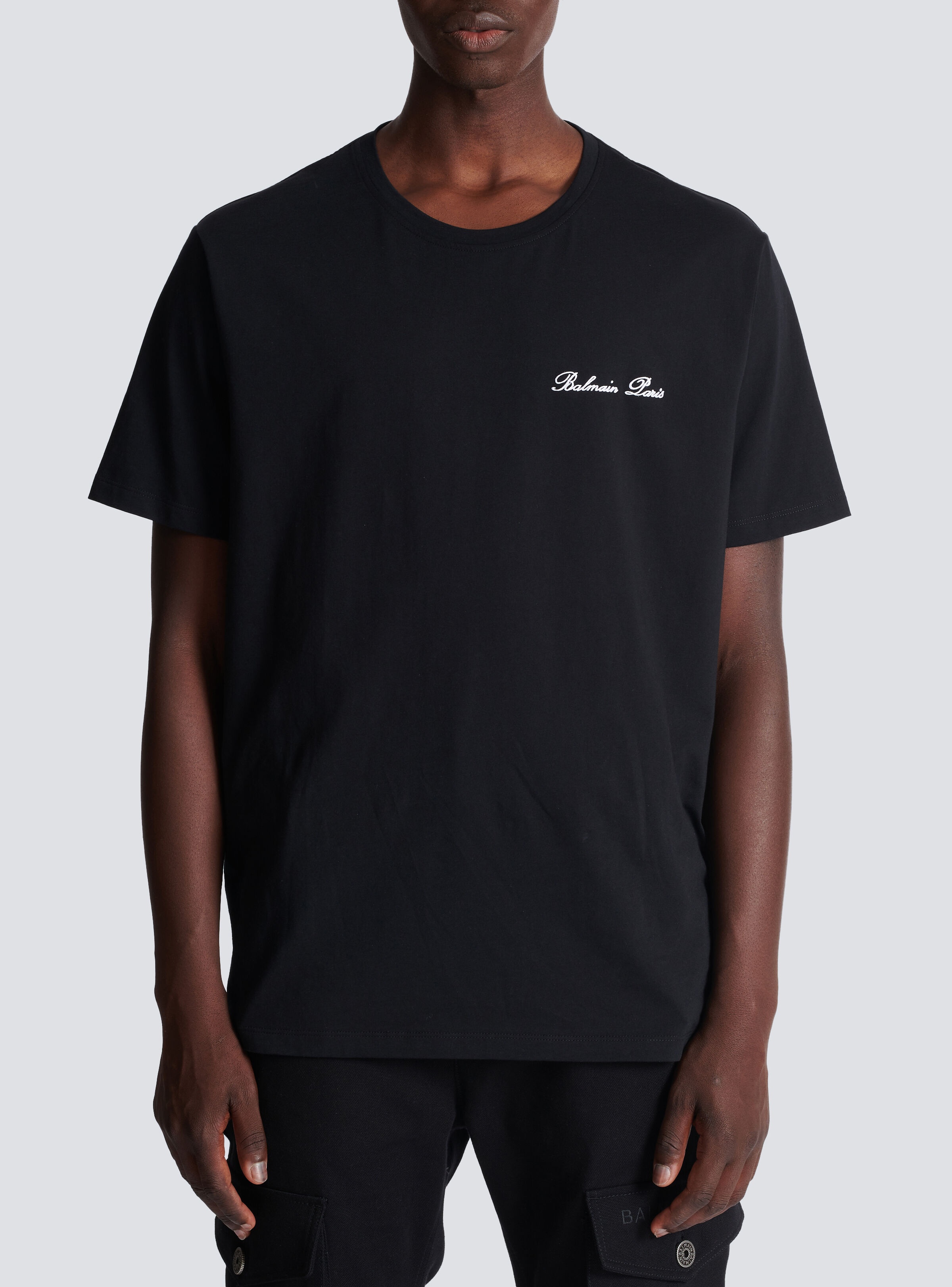 Balmain signature T-shirt - 5