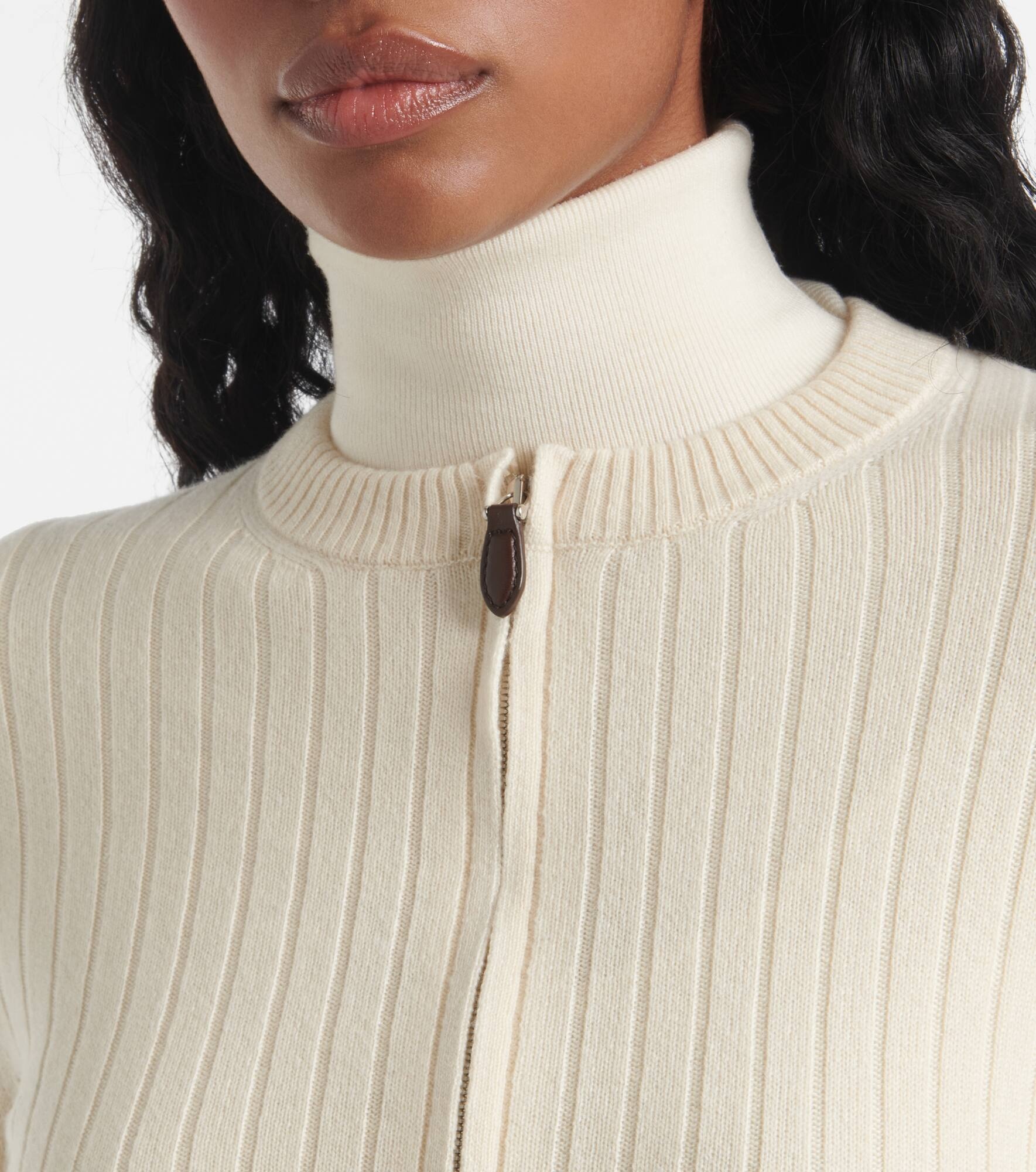 Coste ribbed-knit cashmere jacket - 5