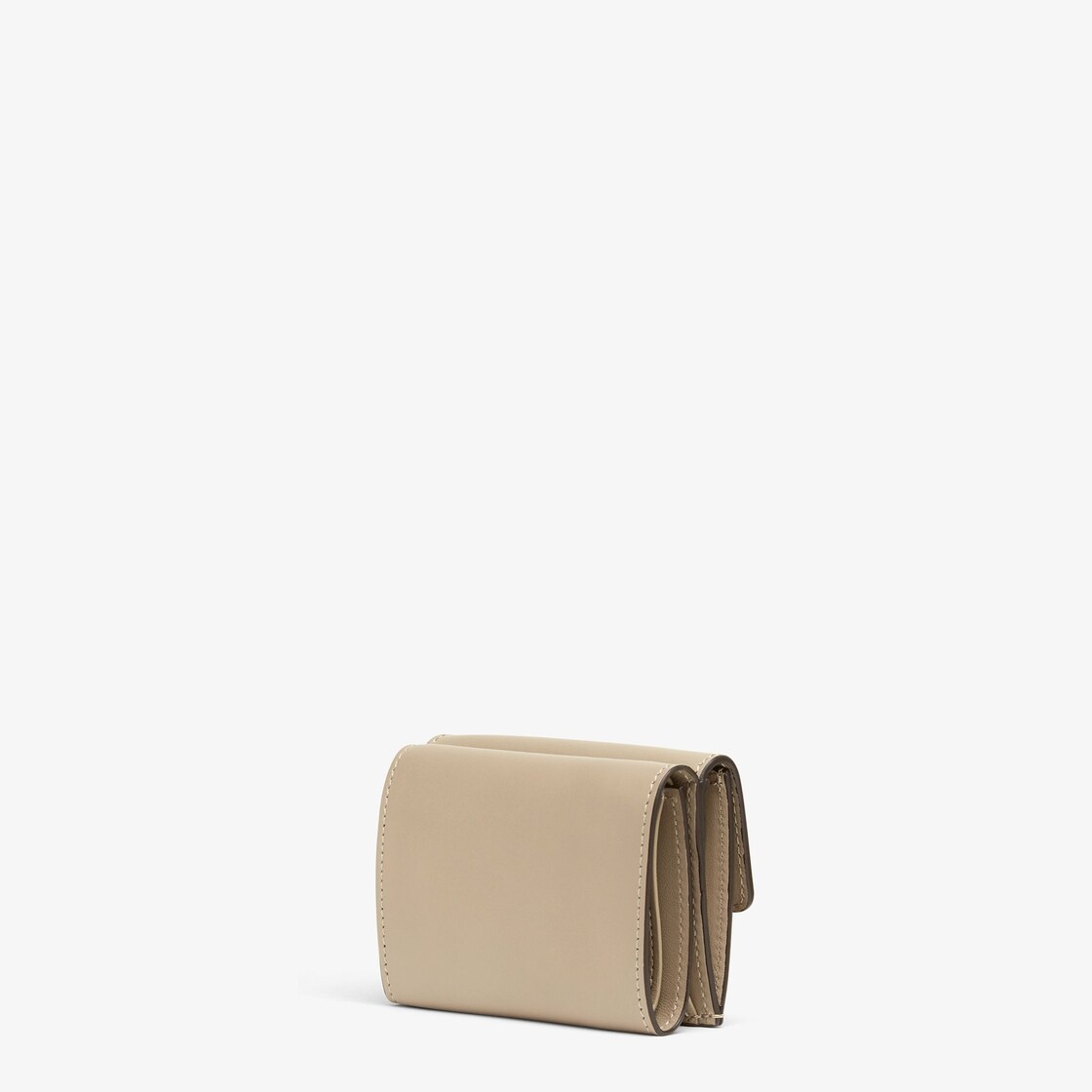 Compact Fendi Roma tri-fold wallet, with large internal compartment for bills, three concealed card  - 2
