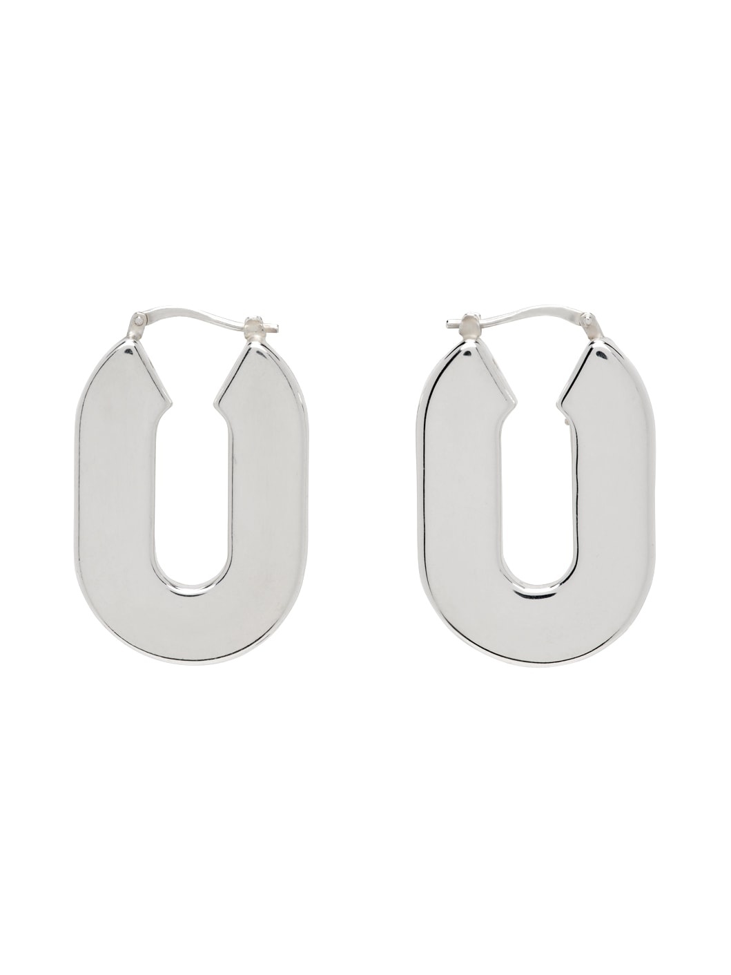 Silver BW3 Earrings - 1