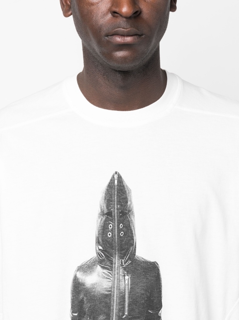 illustration-print cotton T-shirt - 5