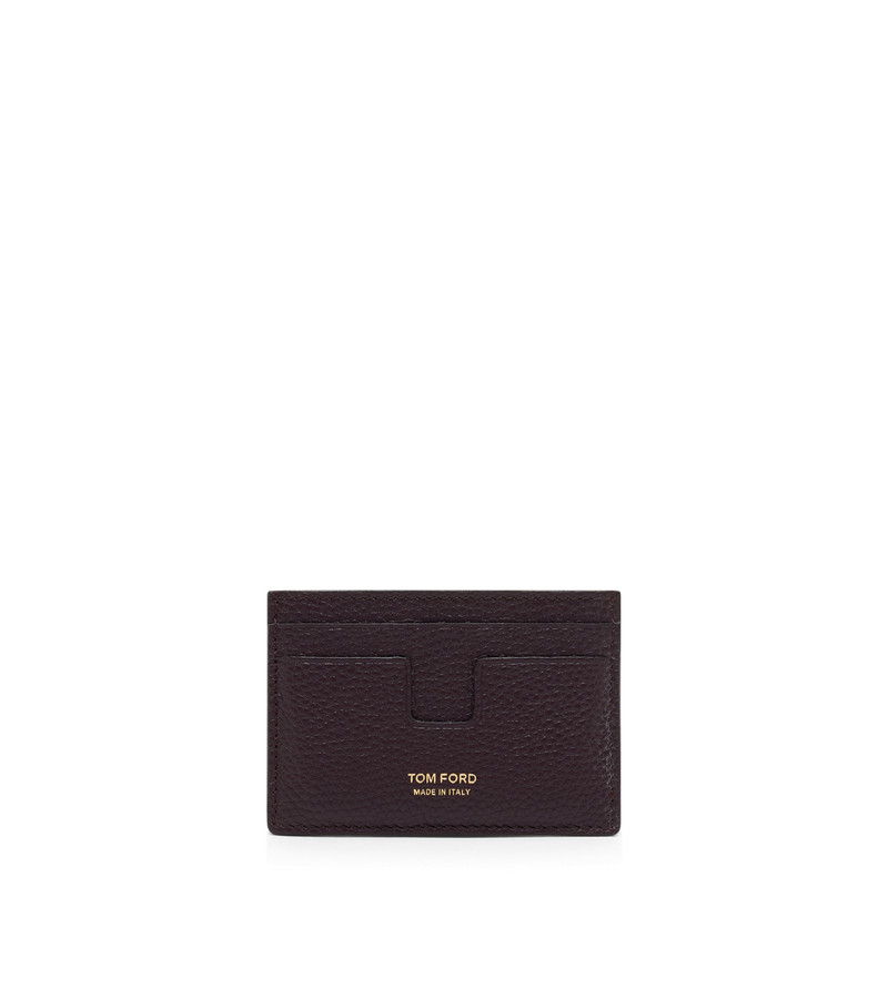 GRAIN LEATHER CLASSIC CARDHOLDER - 1