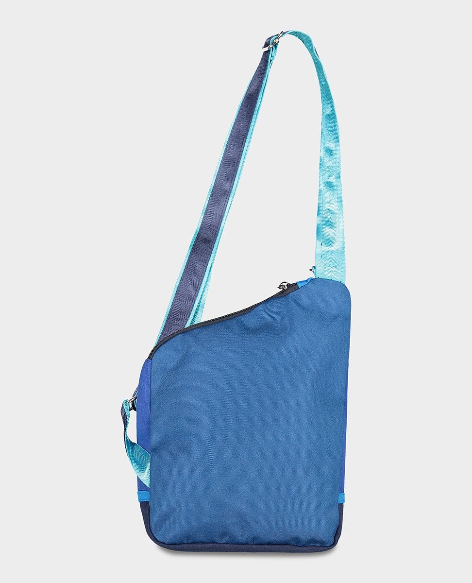 Color-block Reporter Bag - 3