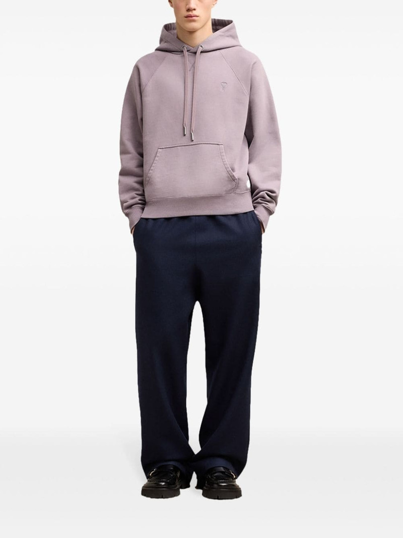 AMI Paris Ami de Coeur cotton hoodie outlook