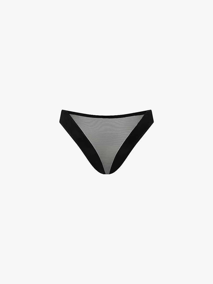 Nikita Ouvert Stretch-Woven Briefs - 4