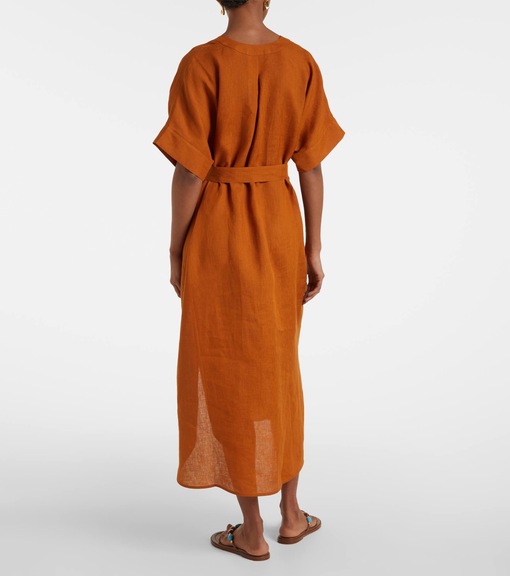 Bibi linen kaftan - 3