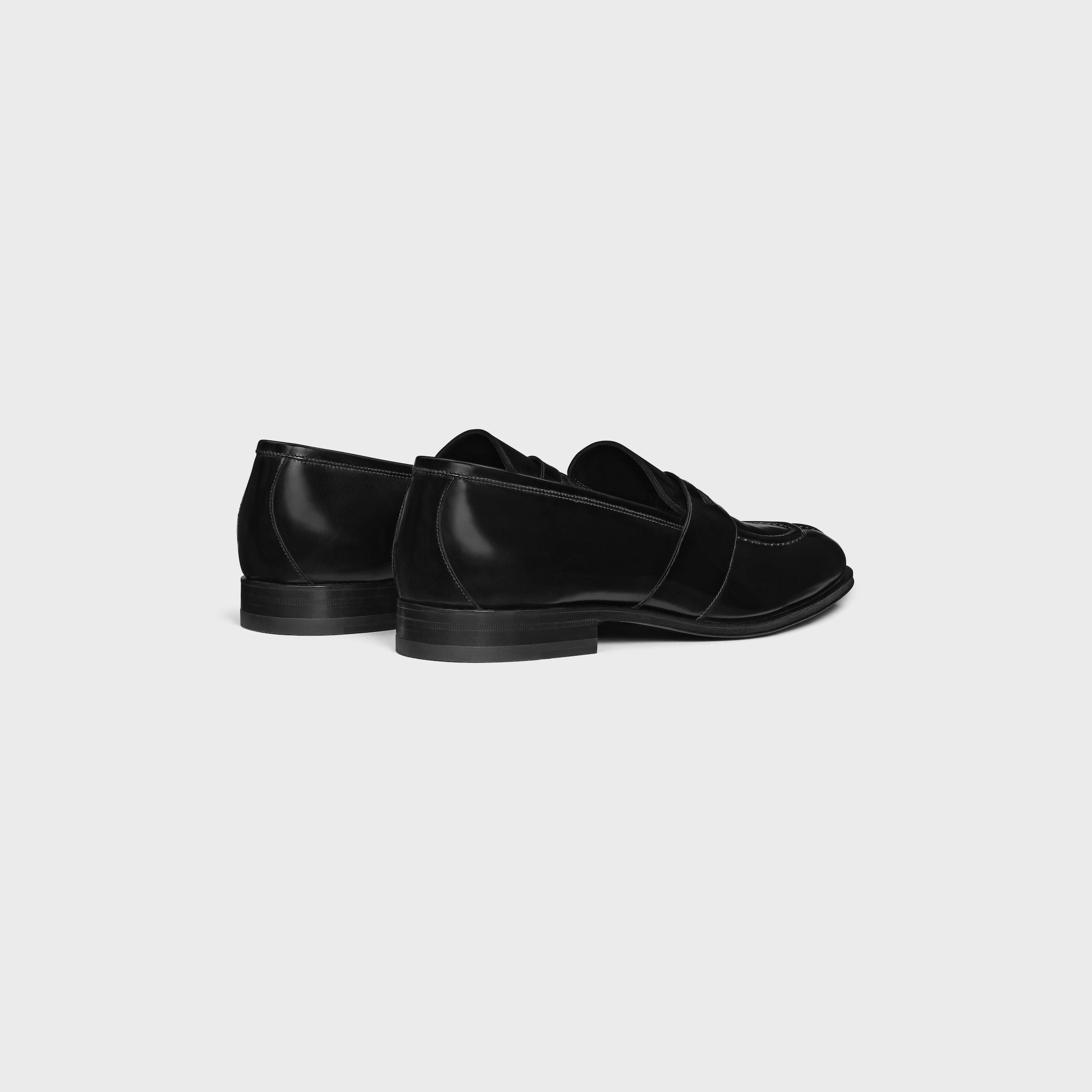 CELINE MALAQUAIS PENNY TRIOMPHE LOAFER in POLISHED BULLSKIN - 3