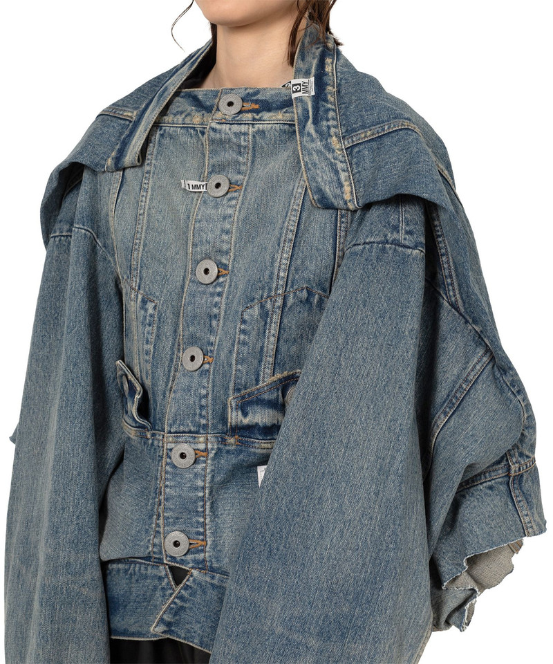 Reversed Front Denim Jacket 16