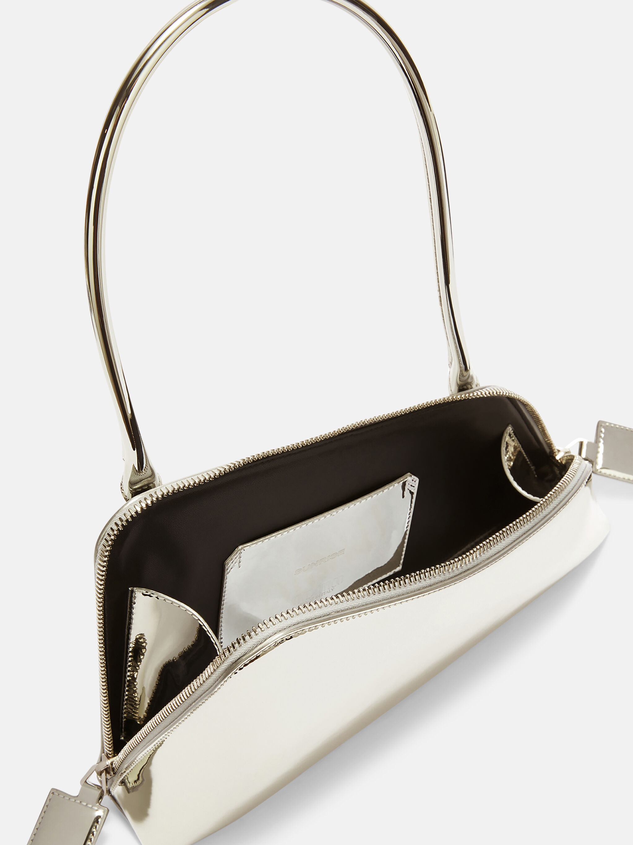 ''SUNRISE'' SILVER SHOULDER BAG - 4