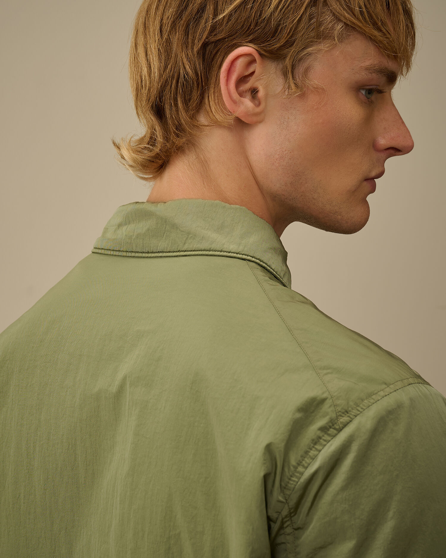 Chrome-R Lens Button Overshirt - 6