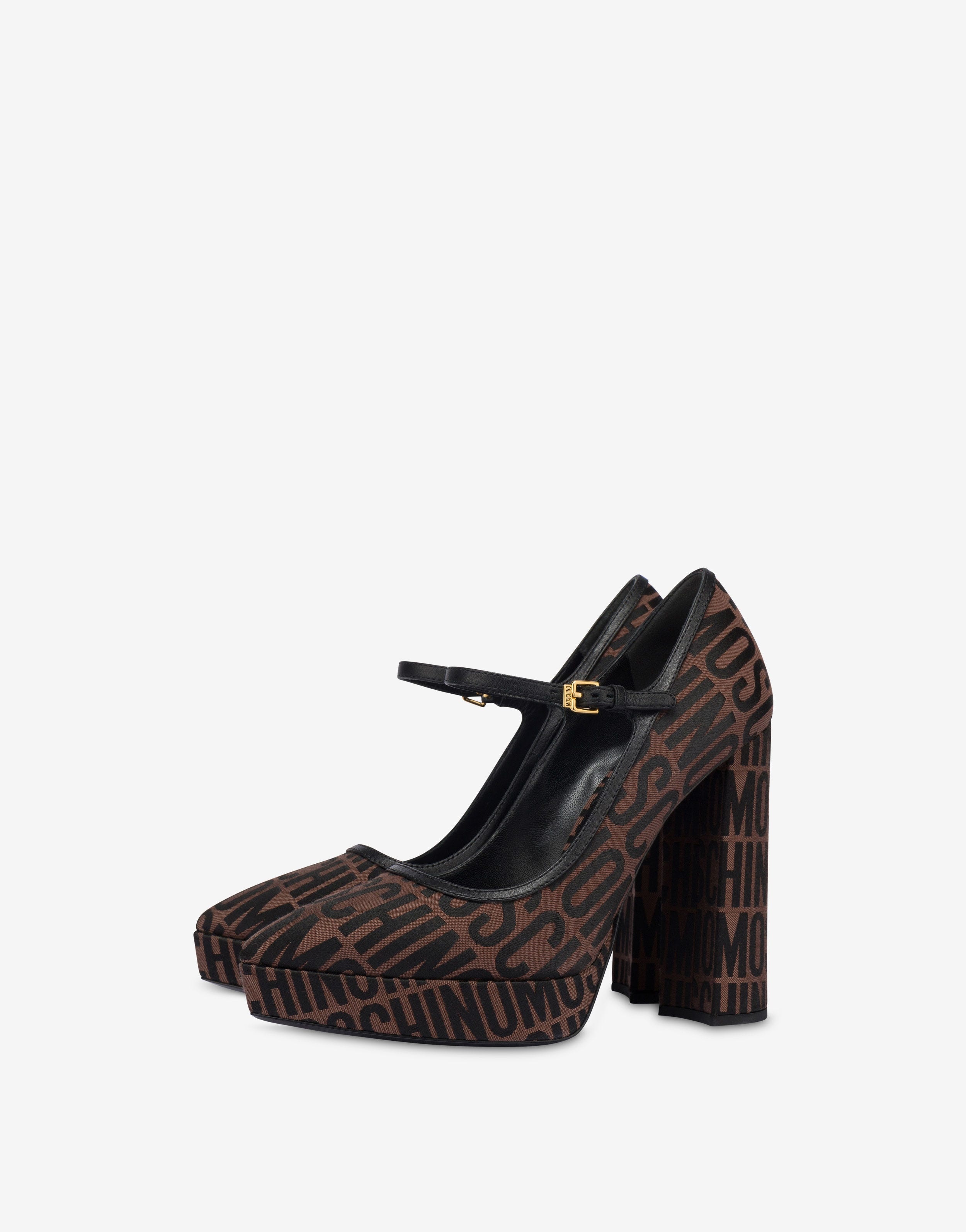 ALLOVER LOGO PLATFORM PUMPS - 1