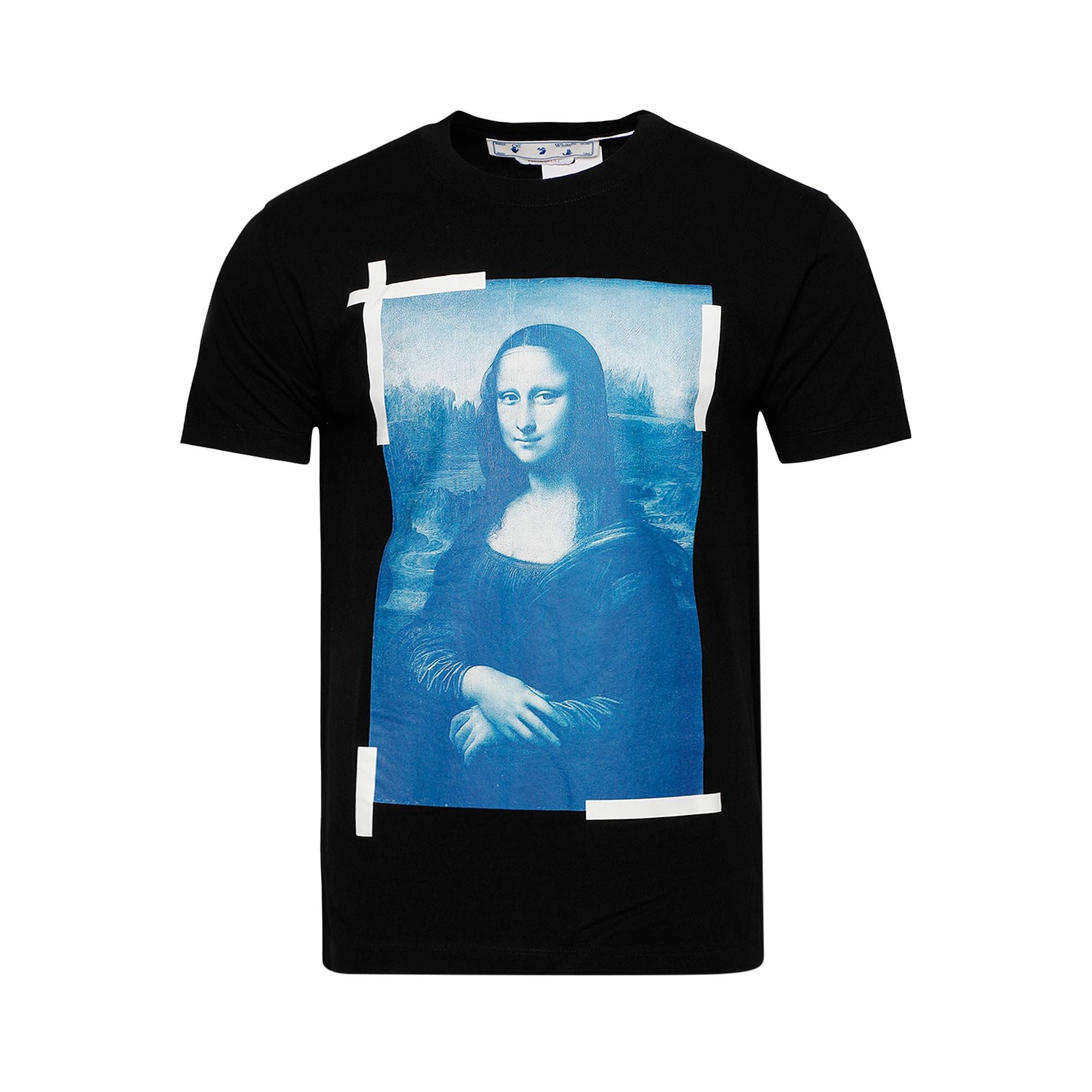 Off-White Monalisa Slim Short-Sleeve Tee 'Black' - 1