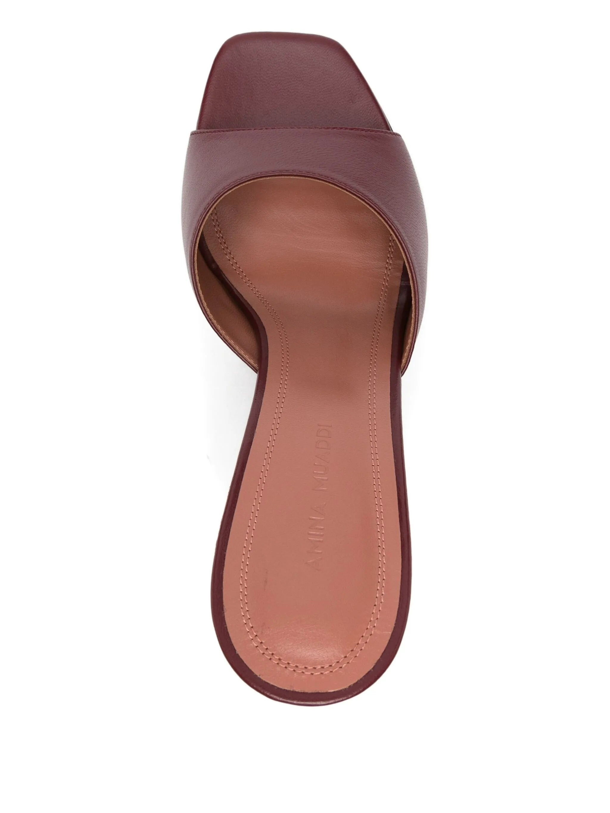 Amina Muaddi 95m Lupita Square-toe Sandals - 2