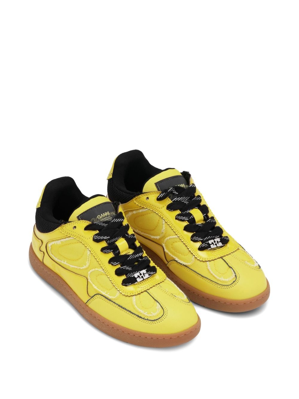 panelled sneakers - 2