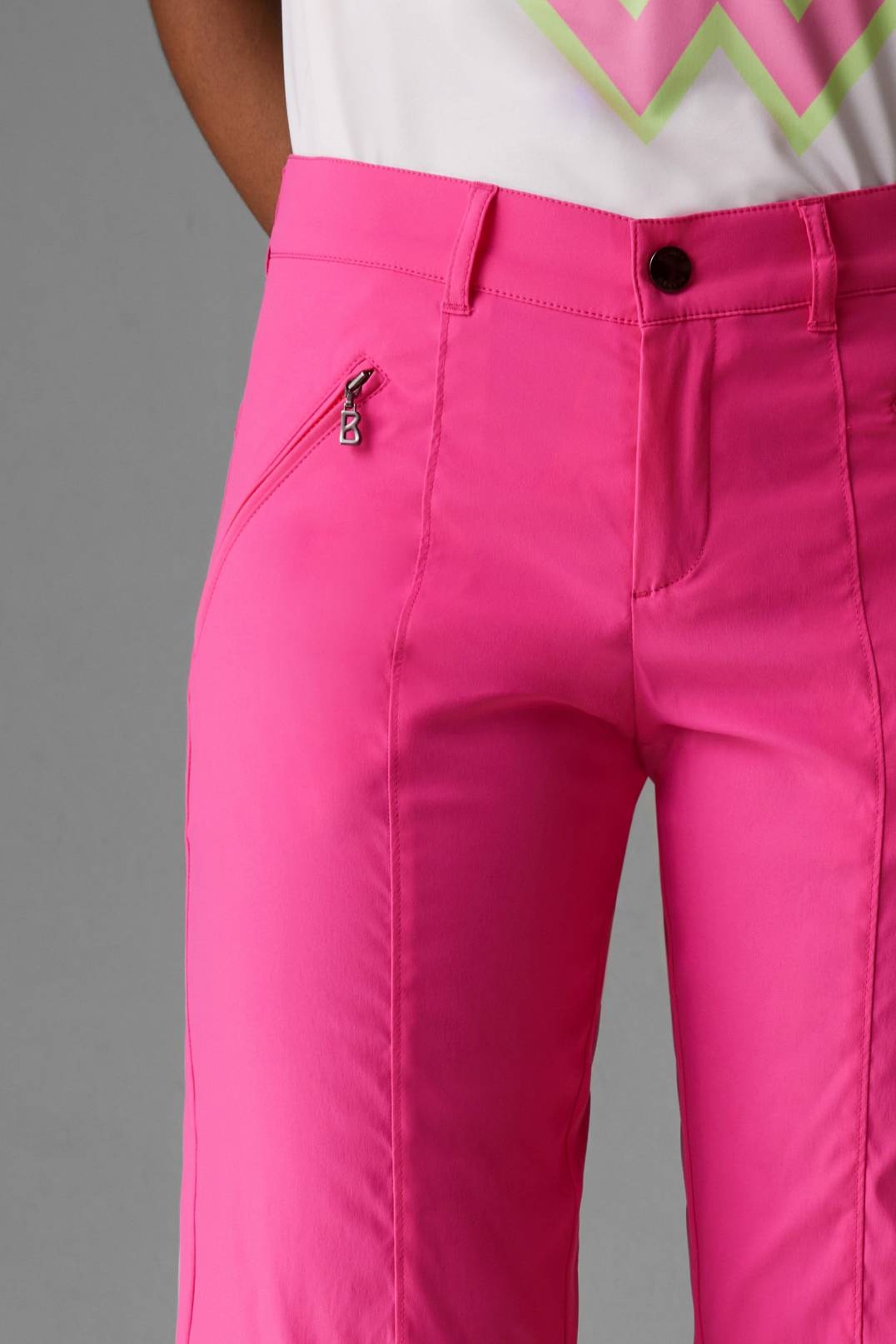 ZENA FUNCTIONAL BERMUDA SHORTS IN PINK - 5