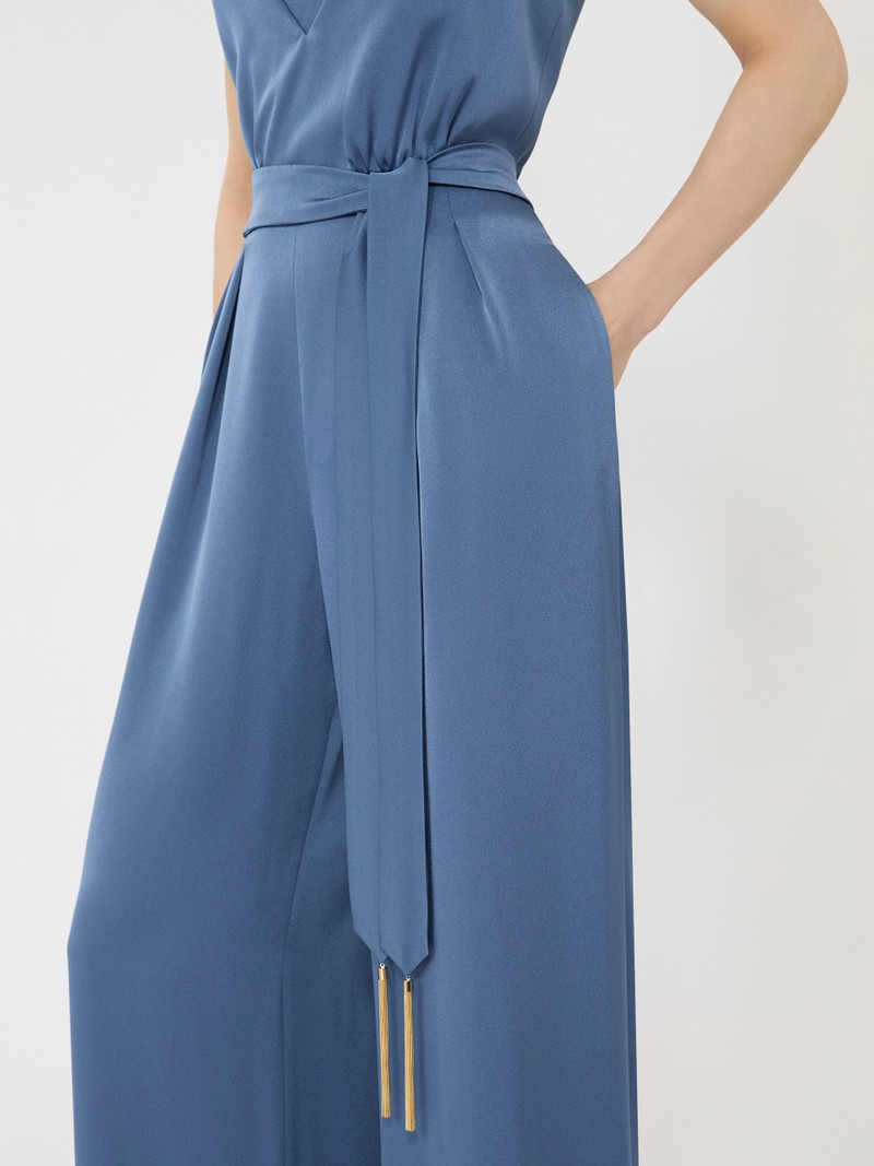 DONATA Lightweight satin jumpsuit - AVIO 5
