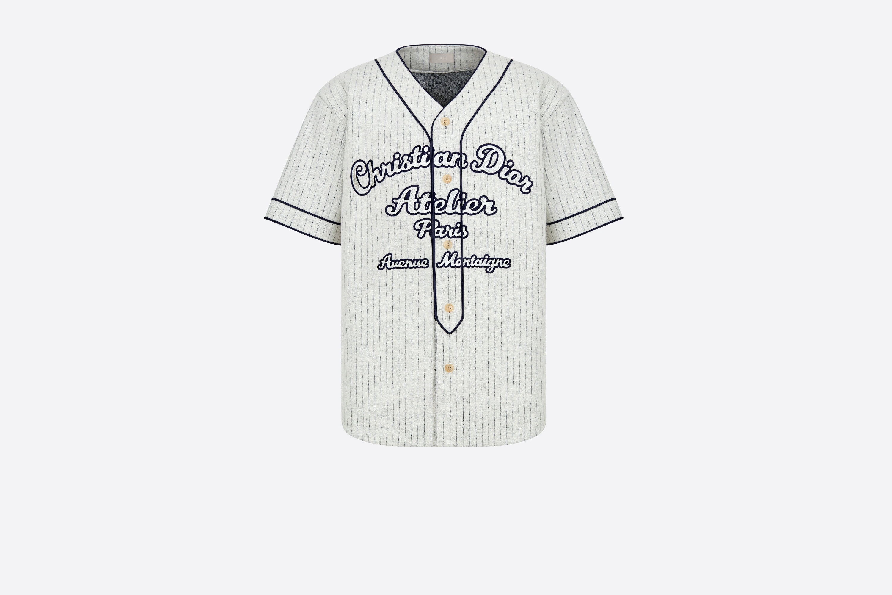 'Christian Dior Atelier' Baseball Shirt - 1