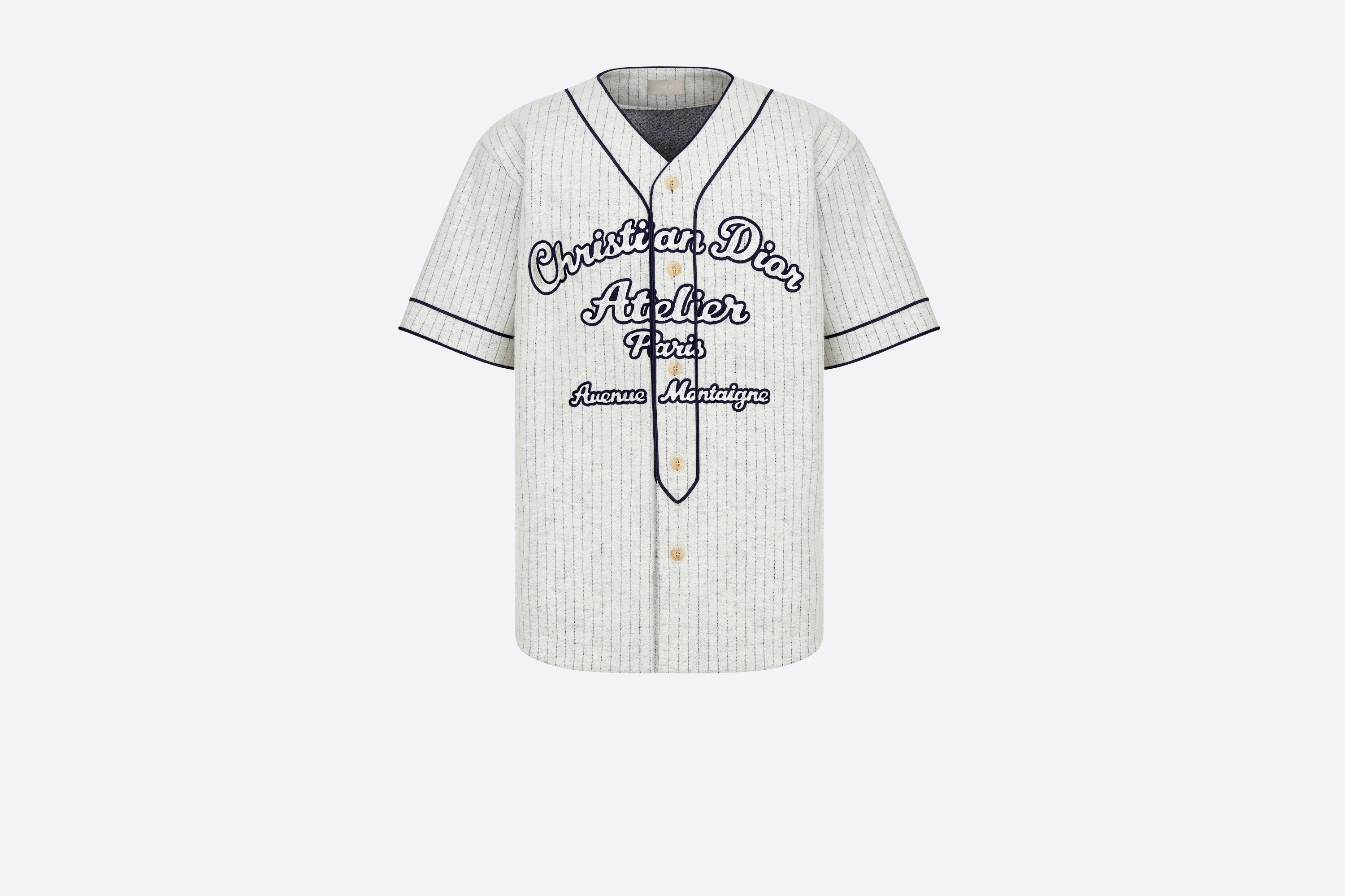 'Christian Dior Atelier' Baseball Shirt - 1