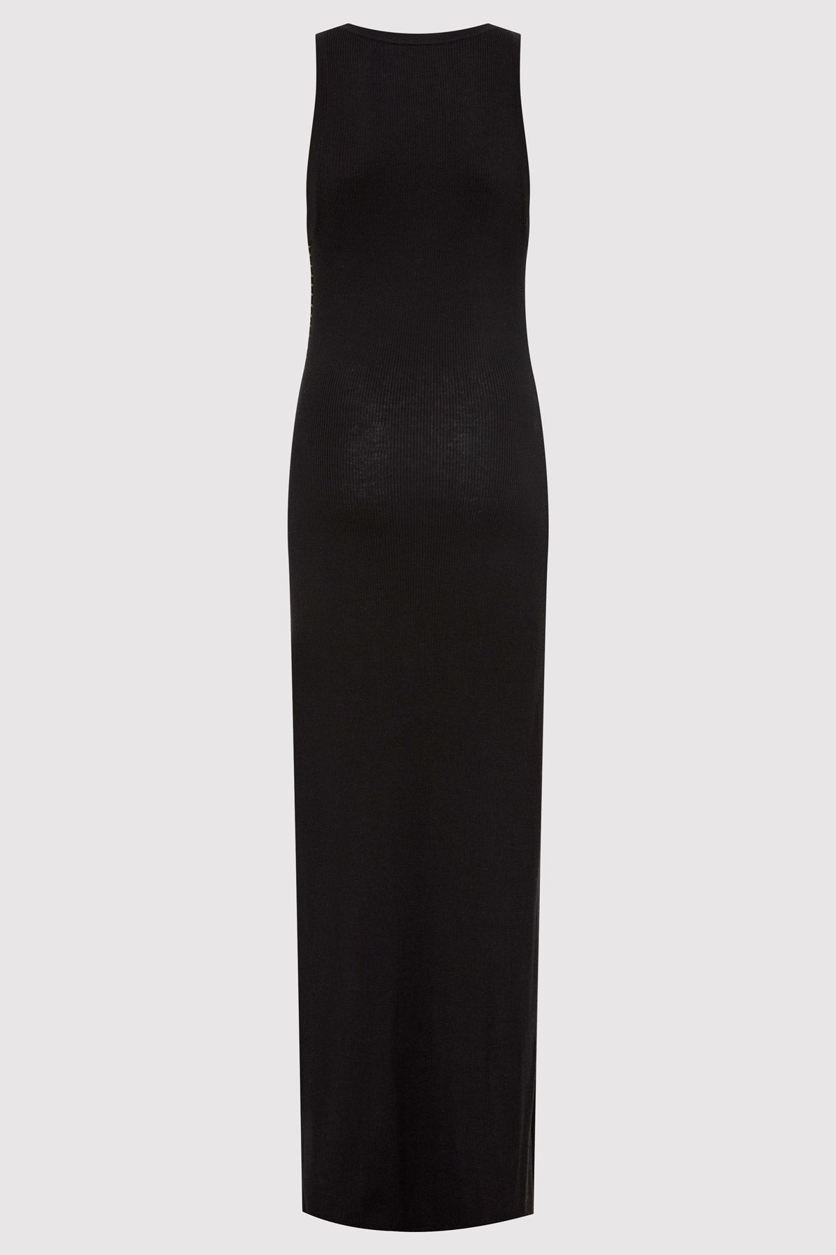 Stitch Detail Dress - Black - 6