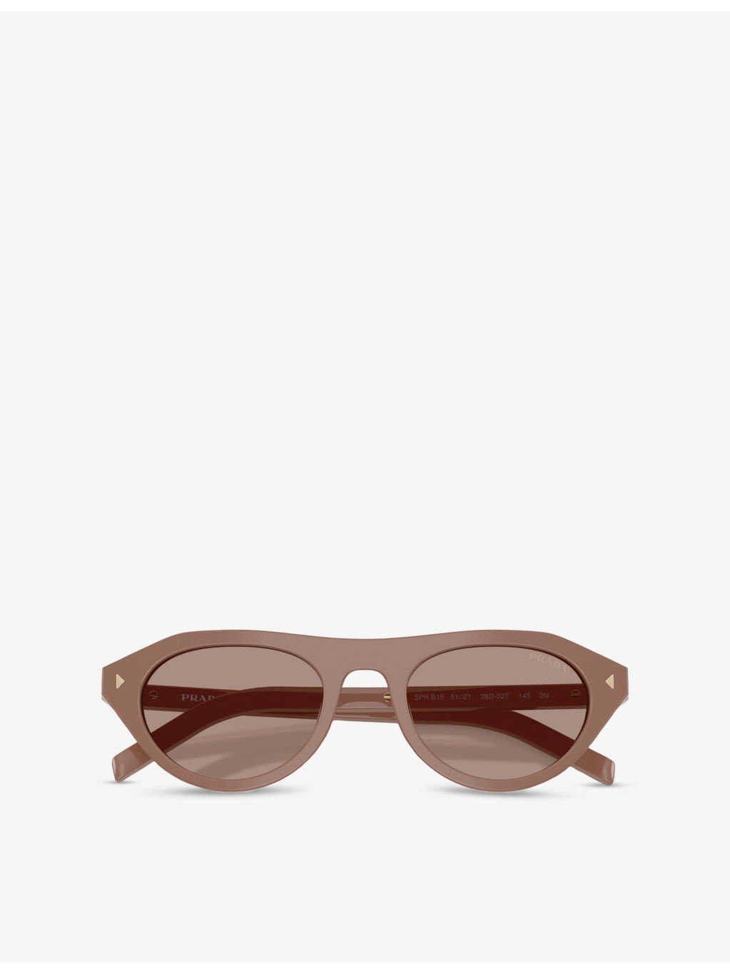 PR B15S Oval-Frame Acetate Sunglasses - 5