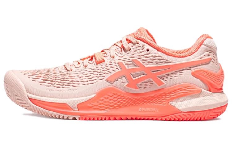 (WMNS) ASICS Gel-Resolution 9 Clay 'Pearl Pink Sun Coral' 1042A224-700 - 2