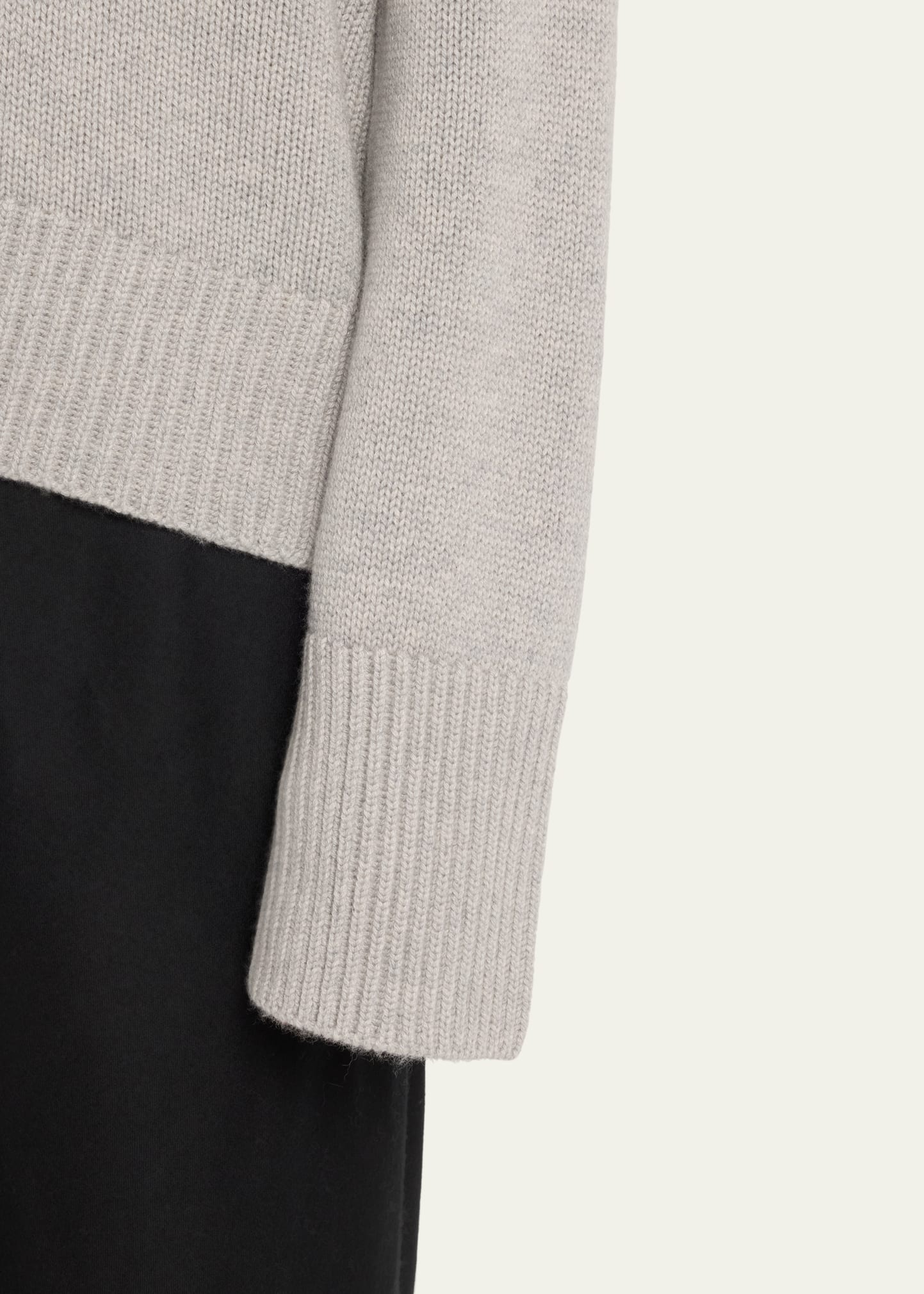 Aletta V-Neck Cashmere Knit Sweater - 5