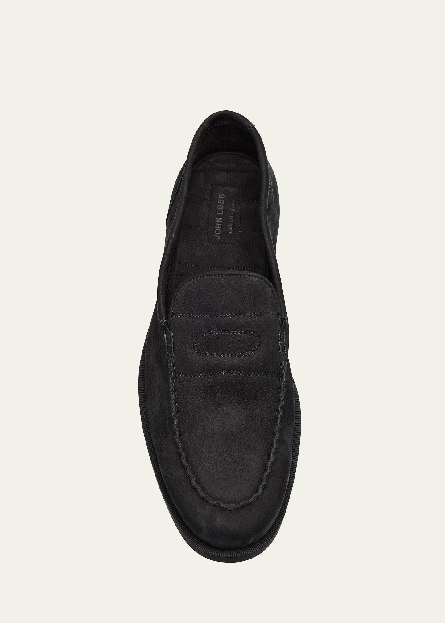 Men's Pace Nubuck Penny Loafers - 3